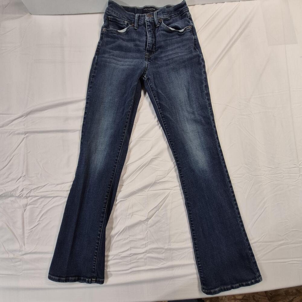 Lucky Brand High Rise Bridgette Boot Jeans Womens 6 Blue Medium Wash Bootcut